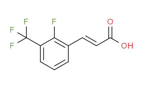 CAS No. 237069-83-9, 3-(2-Fluoro-3-(trifluoromethyl)phenyl)acrylic acid