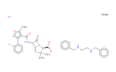 CAS No. 23736-58-5, Cloxacillin benzathine