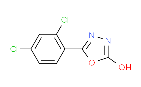 CAS No. 23767-45-5, 5-(2,4-dichlorophenyl)-1,3,4-oxadiazol-2-ol