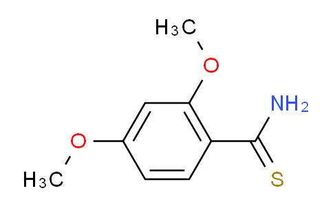 CAS No. 23822-07-3, 2,4-dimethoxybenzenecarbothioamide
