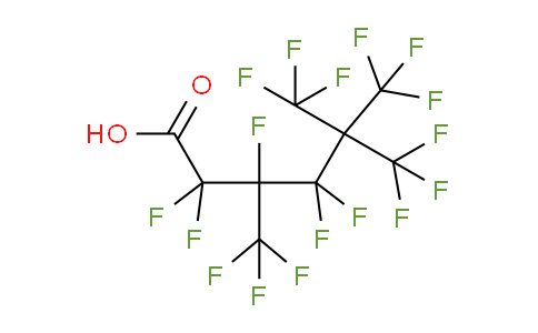 CAS No. 238403-51-5, 2,2,3,4,4,6,6,6-octafluoro-3,5,5-tris(trifluoromethyl)hexanoic acid