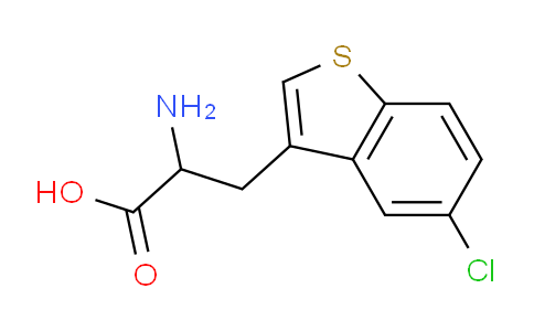 CAS No. 23906-28-7, 2-Amino-3-(5-chloro-1-benzothiophen-3-yl)propanoic acid