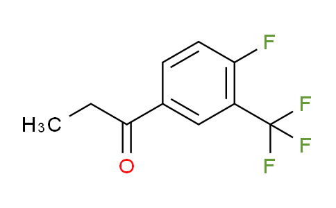 CAS No. 239107-27-8, 1-(4-Fluoro-3-(trifluoromethyl)phenyl)propan-1-one