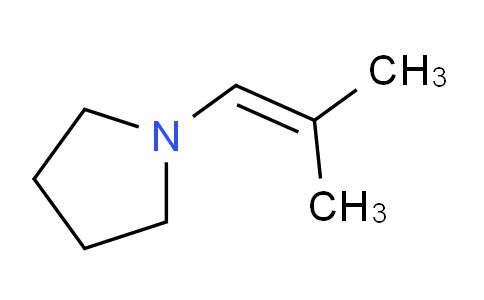 CAS No. 2403-57-8, 1-(2-methylprop-1-enyl)pyrrolidine