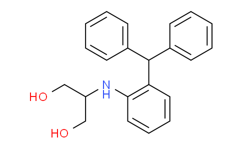 CAS No. 24070-19-7, 2-[2-(diphenylmethyl)anilino]propane-1,3-diol