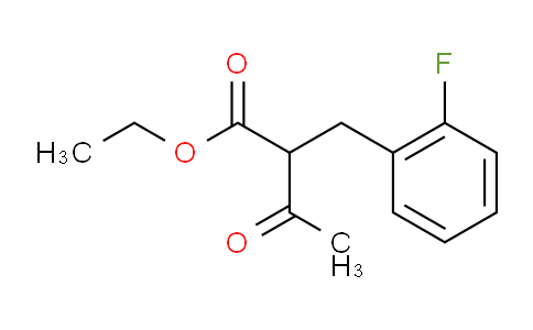 CAS No. 24106-86-3, Ethyl 2-(2-fluorobenzyl)-3-oxobutanoate