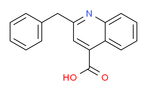CAS No. 24306-31-8, 2-(Phenylmethyl)-4-quinolinecarboxylic acid