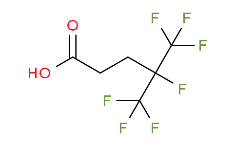 CAS No. 243139-62-0, 4,5,5,5-tetrafluoro-4-(trifluoromethyl)pentanoic acid