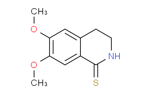 CAS No. 24456-59-5, 6,7-dimethoxy-3,4-dihydro-2H-isoquinoline-1-thione