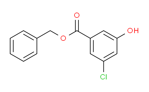 CAS No. 245116-17-0, 3-chloro-5-hydroxybenzoic acid (phenylmethyl) ester