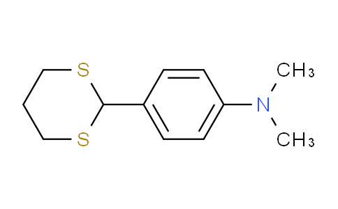 CAS No. 24588-75-8, 4-(1,3-dithian-2-yl)-N,N-dimethylaniline