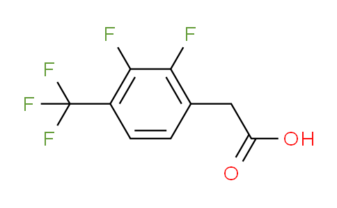 CAS No. 247113-95-7, 2-(2,3-Difluoro-4-(trifluoromethyl)phenyl)acetic acid