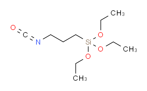 CAS No. 24801-88-5, triethoxy(3-isocyanatopropyl)silane