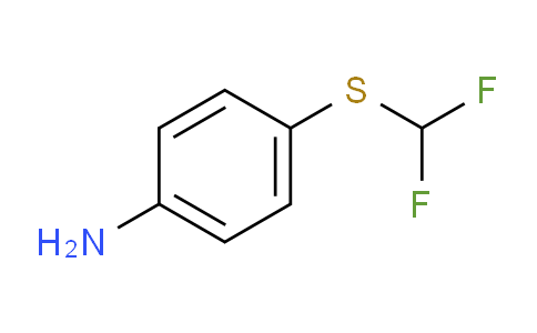CAS No. 24933-60-6, 4-((Difluoromethyl)thio)aniline