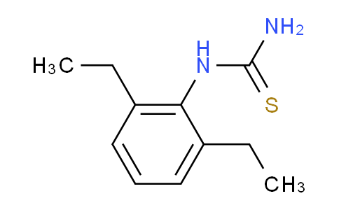 CAS No. 25343-30-0, 1-(2,6-Diethylphenyl)thiourea