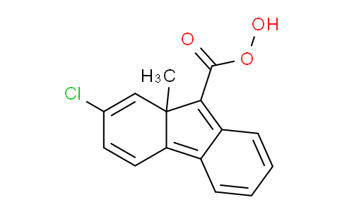 CAS No. 2536-31-4, 2-chloro-9a-methyl-9-fluorenecarboperoxoic acid