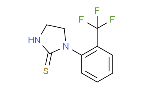 CAS No. 25372-17-2, 1-[2-(trifluoromethyl)phenyl]-2-imidazolidinethione