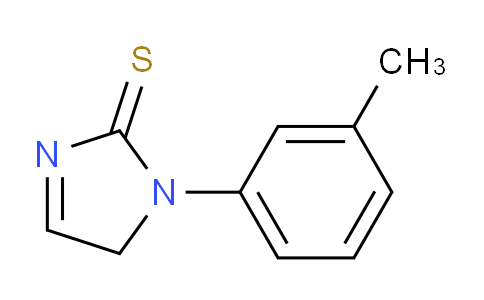 CAS No. 25372-35-4, 1-(m-Tolyl)-1H-imidazole-2(5H)-thione