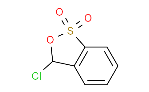 CAS No. 25595-59-9, 3-CHLORO-3H-2,1-BENZOXATHIOLE-1,1-DIOXIDE