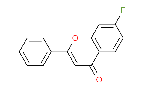 CAS No. 2571-39-3, 7-fluoro-2-phenyl-1-benzopyran-4-one