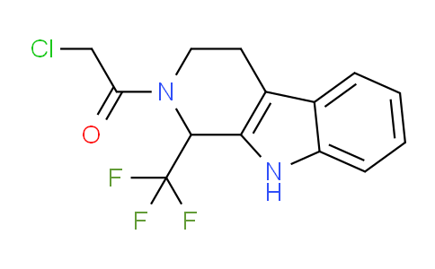 CAS No. 257295-47-9, 2-chloro-1-[1-(trifluoromethyl)-1,3,4,9-tetrahydropyrido[3,4-b]indol-2-yl]ethanone