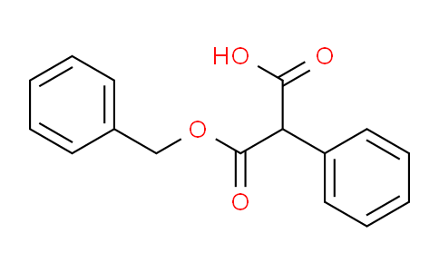 CAS No. 25774-02-1, 3-(Benzyloxy)-3-oxo-2-phenylpropanoic acid