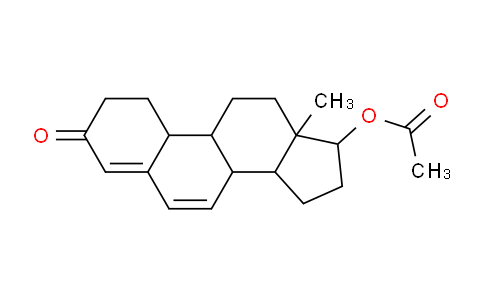 CAS No. 2590-41-2, acetic acid (13-methyl-3-oxo-2,8,9,10,11,12,14,15,16,17-decahydro-1H-cyclopenta[a]phenanthren-17-yl) ester