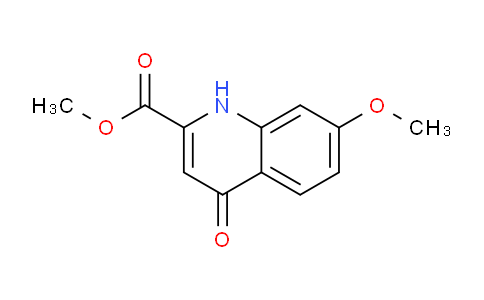 CAS No. 259214-73-8, 7-Methoxy-4-oxo-1H-quinoline-2-carboxylic acid methyl ester