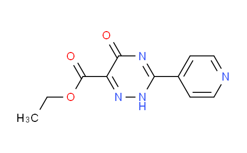 CAS No. 259807-80-2, ethyl 5-oxo-3-(4-pyridyl)-2H-1,2,4-triazine-6-carboxylate