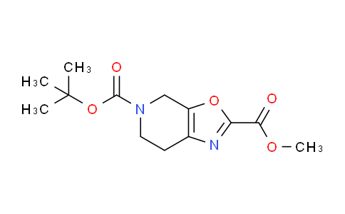 CAS No. 259809-74-0, 5-tert-Butyl 2-methyl 6,7-dihydrooxazolo[5,4-c]pyridine-2,5(4H)-dicarboxylate