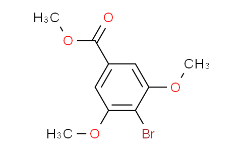 CAS No. 26050-64-6, 4-bromo-3,5-dimethoxybenzoic acid methyl ester