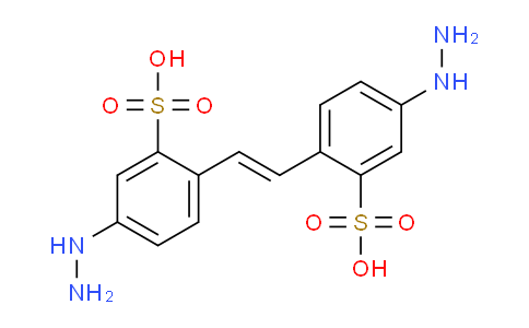 CAS No. 26092-49-9, 6,6'-(Ethene-1,2-diyl)bis(3-hydrazinylbenzenesulfonic acid)