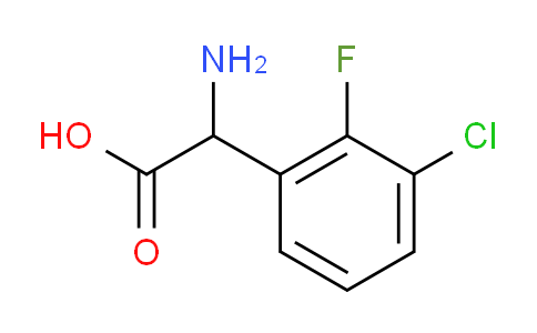 CAS No. 261762-99-6, 2-amino-2-(3-chloro-2-fluorophenyl)acetic acid