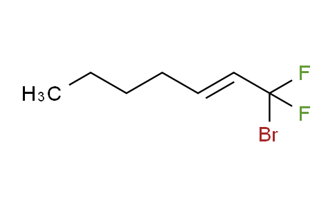 CAS No. 262296-38-8, (E)-1-bromo-1,1-difluoro-2-heptene