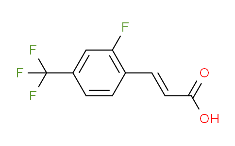 CAS No. 262608-88-8, 3-(2-Fluoro-4-(trifluoromethyl)phenyl)acrylic acid