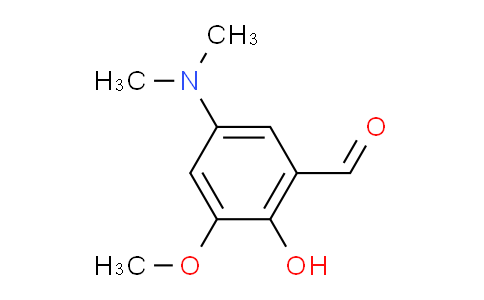 CAS No. 262614-68-6, 5-(dimethylamino)-2-hydroxy-3-methoxybenzaldehyde