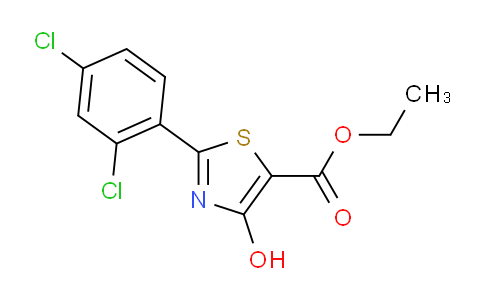 CAS No. 262856-01-9, Ethyl 2-(2,4-dichlorophenyl)-4-hydroxythiazole-5-carboxylate
