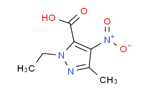 CAS No. 26308-39-4, 1-Ethyl-3-methyl-4-nitro-1H-pyrazole-5-carboxylic acid