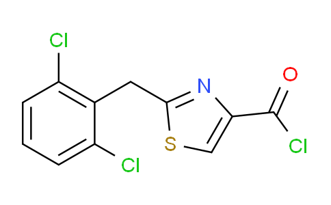 CAS No. 263157-86-4, 2-(2,6-Dichlorobenzyl)-1,3-thiazole-4-carbonyl chloride