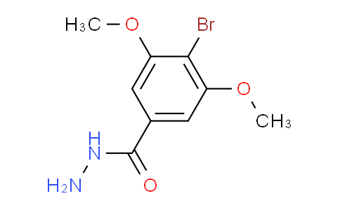 CAS No. 263567-38-0, 4-bromo-3,5-dimethoxybenzohydrazide