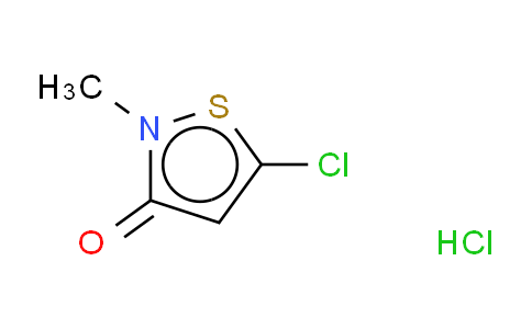 CAS No. 26530-03-0, 5-Chloro-2-methyl-1,2-thiazol-3-one,hydrochloride
