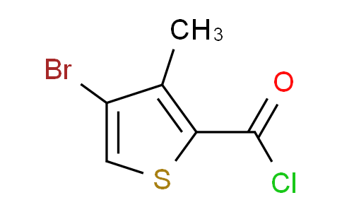 CAS No. 265652-36-6, 4-bromo-3-methyl-2-thiophenecarbonyl chloride