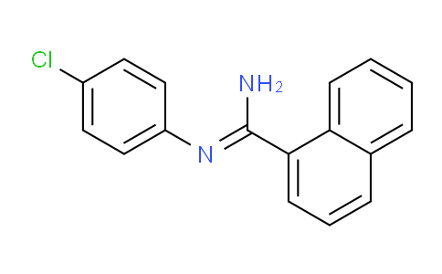CAS No. 2694-54-4, N'-(4-chlorophenyl)-1-naphthalenecarboximidamide