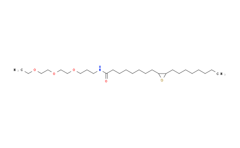 CAS No. 26946-68-9, N-[3-[2-(2-ethoxyethoxy)ethoxy]propyl]-8-(3-octyl-2-thiiranyl)octanamide