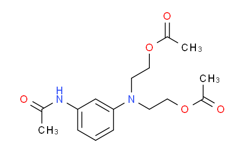 CAS No. 27059-08-1, 2-[3-acetamido-N-(2-acetyloxyethyl)anilino]ethyl acetate