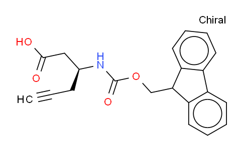 CAS No. 270596-48-0, Fmoc-(S)-3-Amino-5-hexynoicacid