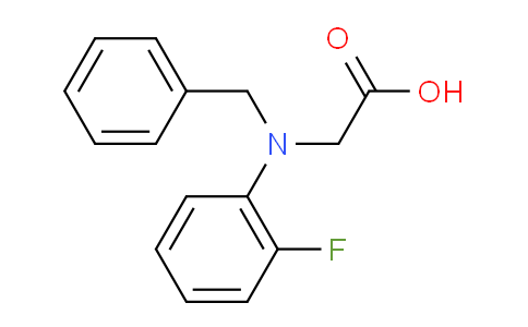 CAS No. 271583-21-2, N-Benzyl-N-(2-fluorophenyl)glycine