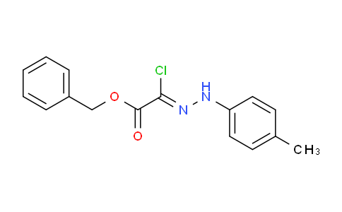 CAS No. 271794-66-2, 2-chloro-2-[(4-methylphenyl)hydrazinylidene]acetic acid (phenylmethyl) ester