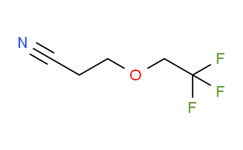 CAS No. 272128-06-0, 3-(2,2,2-trifluoroethoxy)propanenitrile