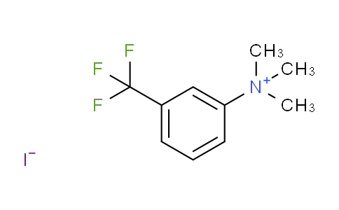 CAS No. 27389-57-7, N,N,N-Trimethyl-3-(trifluoromethyl)benzenaminium iodide